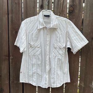 GREED | Mens Short Sleeve Button Down Shirt